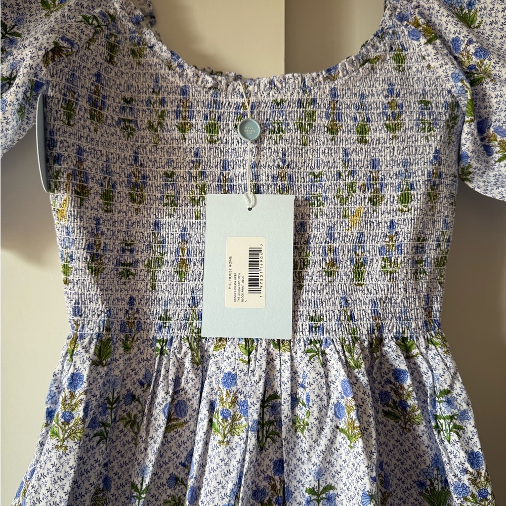 Hill House Blue and White Floral Maxi Dress - Picture 5 of 8